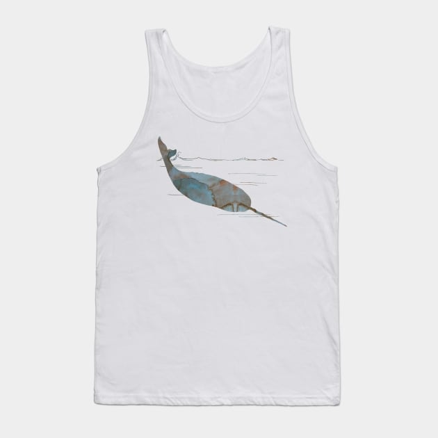 Narwhal Tank Top by BittenByErmines